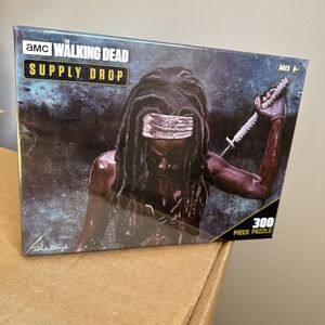 2019 TWD Puzzle Walking Dead Michonne Katana 300p New Sealed Supply Drop Excl
